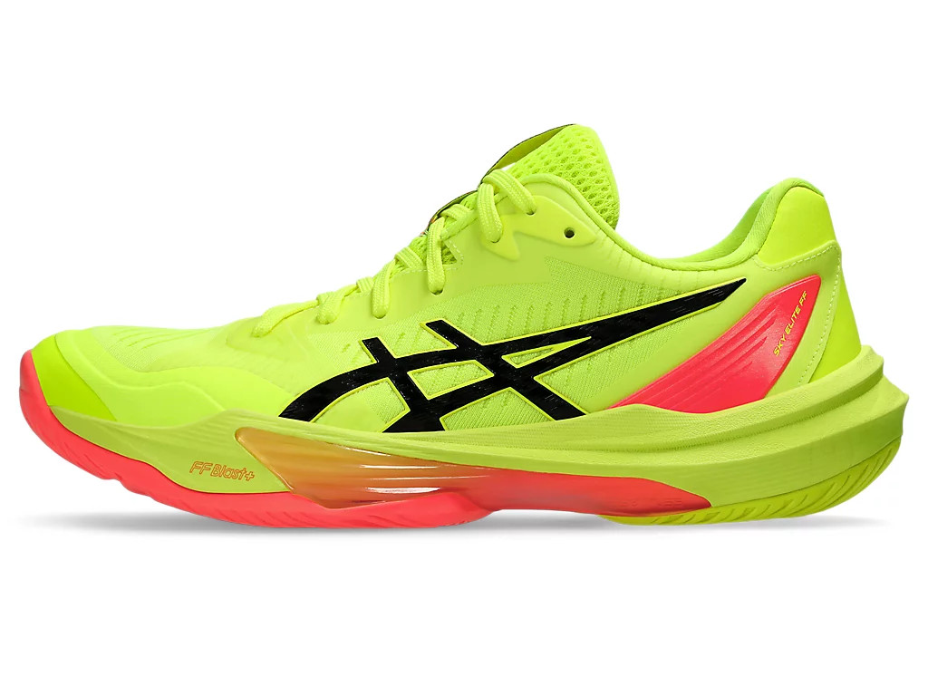 GIÀY BÓNG CHUYỀN ASICS SKY ELITE FF 3 PARIS - XANH VÀNG CAM